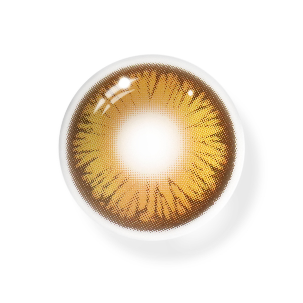 Cosplay Butterfly Brown Coloured Contact Lenses